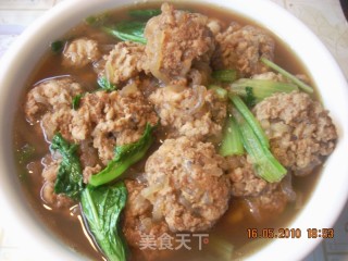 猫头丸子的做法