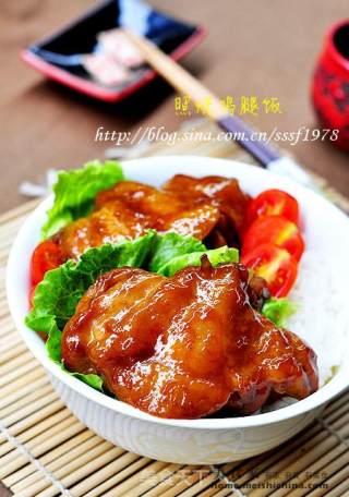 照烧鸡腿饭的做法