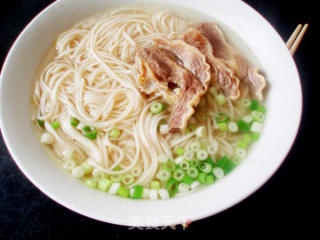 清炖牛肉面的做法
