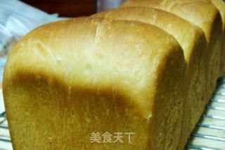 鲜牛奶白土司面包的做法
