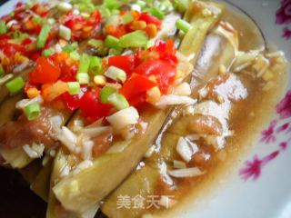 话梅汁蒜蓉茄子的做法