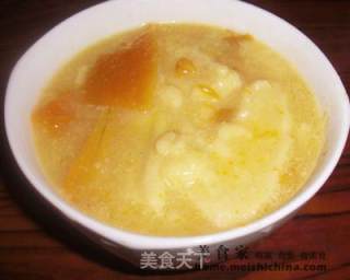 金黄玉米粑