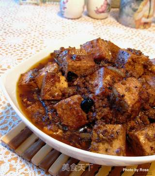 麻婆牛肉豆腐的做法