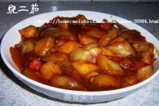 素烧二茄的做法