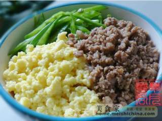 三色饭的做法