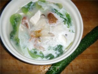 翡翠鸭架汤的做法