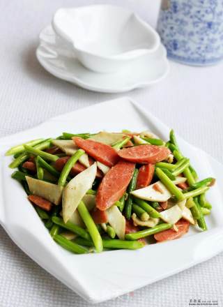 三色杏鲍菇的做法