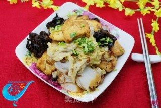 家常也美味----白菜虾皮豆腐的做法
