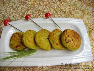 蚕豆糯米饼