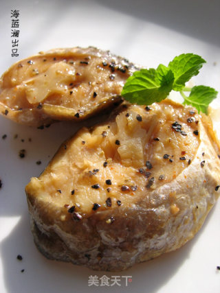 烤黄鱼块的做法
