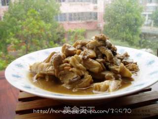 平菇炒肉片的做法