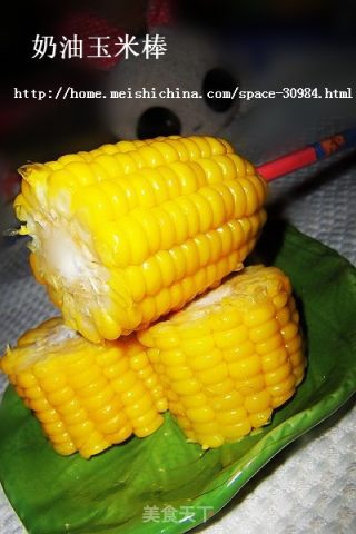 奶油玉米棒的做法