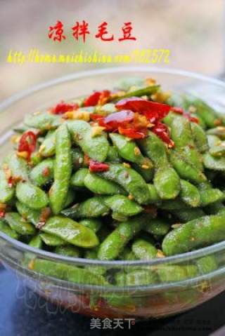 麻辣凉拌毛豆的做法