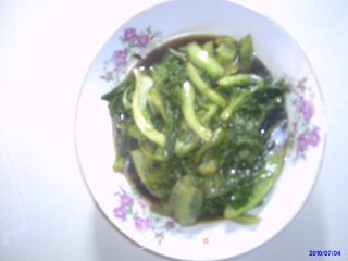 酱油生菜的做法