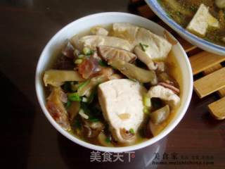 鱿鱼皮蛋大杂烩的做法