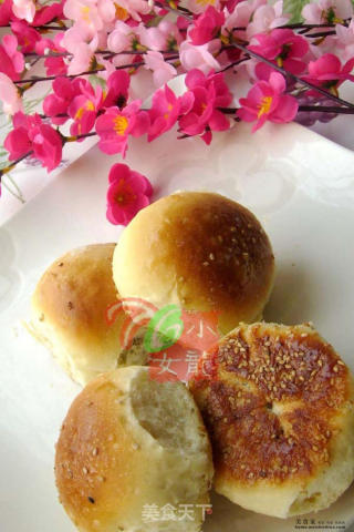 蜂蜜豆包的做法