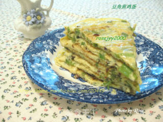 豆角煎蛋的做法