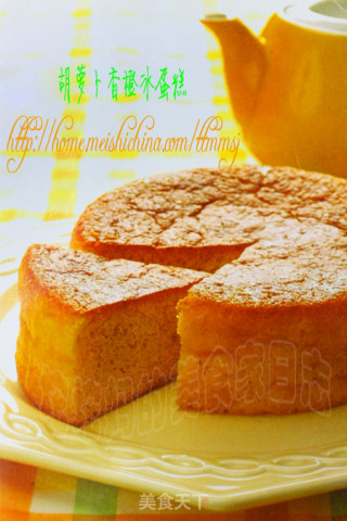胡萝卜香橙冰蛋糕的做法