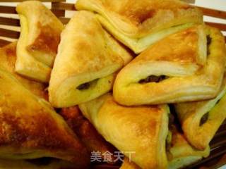 咖喱牛肉酥角的做法