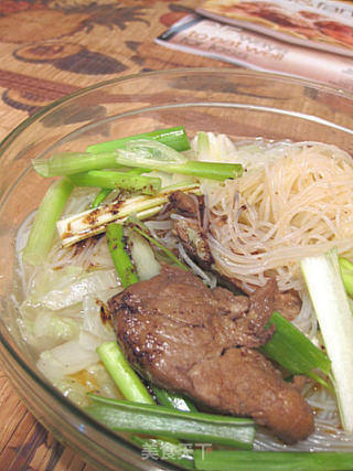回锅肉大白菜米粉的做法