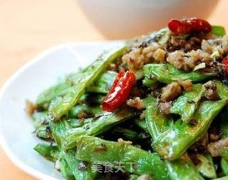 干煸姜豆的做法