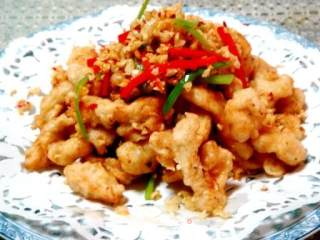 蒜香鸡条的做法