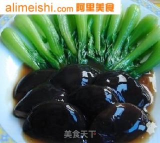 中餐香菇蚝油汁的做法