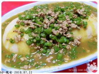 女生都爱吃的——咖喱豆角肉碎土豆泥的做法