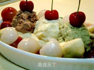 午夜看世界杯，吃自制“香蕉船冰淇淋”
