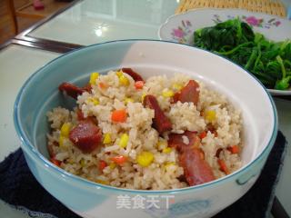 叉烧炒饭