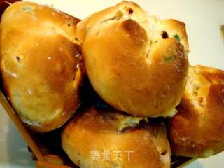 观看世界杯制作━━“什锦果脯餐包”的做法