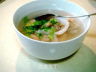 上汤水晶海鲜肉丸
