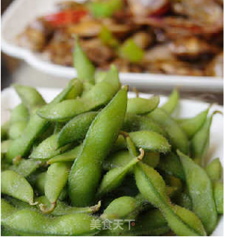 凉菜-水煮毛豆的做法
