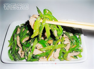 黄豆酱甜椒扁豆角炒肉的做法