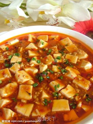 麻婆豆腐的做法