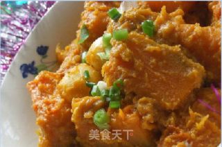 蒜末南瓜的做法