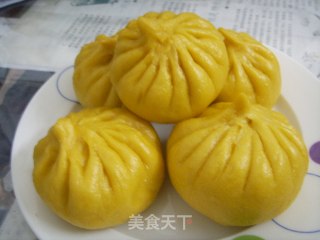 南瓜杏仁包的做法