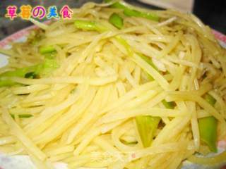 尖椒土豆丝的做法