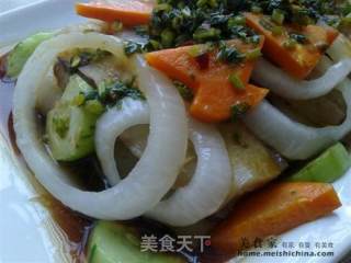 五色香煎茄片的做法