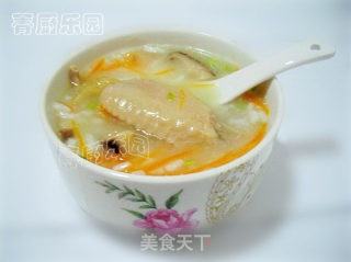 胡萝卜香菇柴鸡粥
