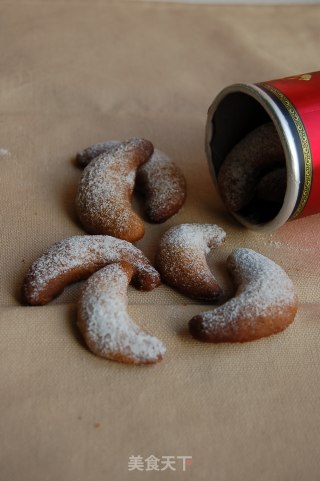 咖啡月牙儿饼干