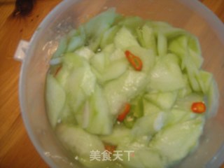 凉拌西瓜皮的做法