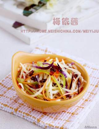 椒香土豆丝的做法