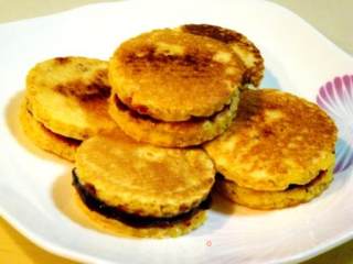 粗粮小点“铜锣饼”的做法