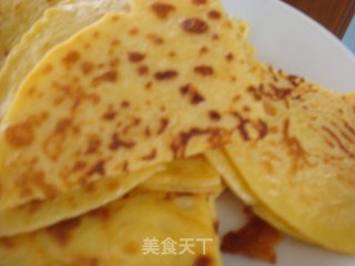 醇香玉米牛奶饼的做法