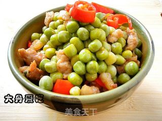 碗豆小炒的做法