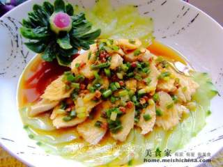 椒麻鸡片的做法