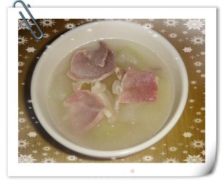 咸肉冬瓜汤的做法