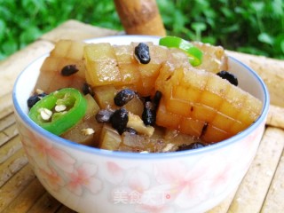 豆豉烧冬瓜的做法