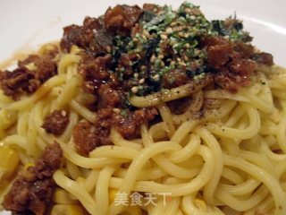 懒人烧酱干面的做法